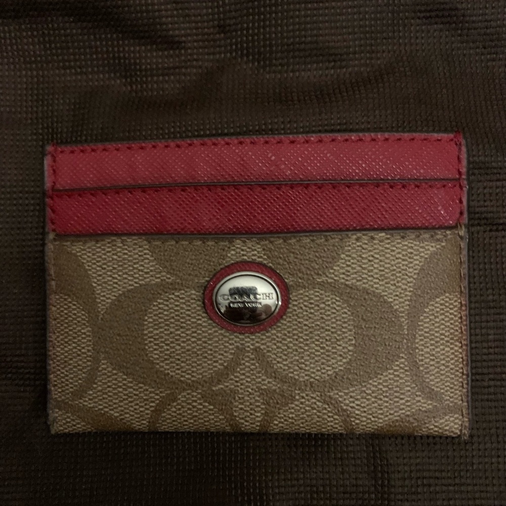 Coach Card Holder